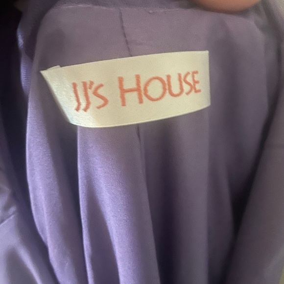 Purple Sheath/Column One Shoulder Floor-Length Chiffon Evening Dress. - Picture 12 of 15